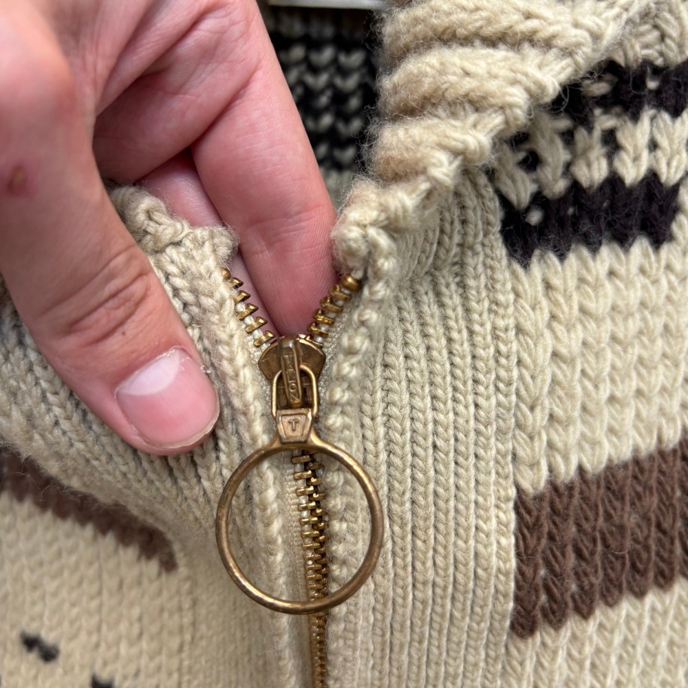 Vintage The Great Lebowski Pendleton High Grade Western Wear Wool Sweater - Picture 4 of 5
